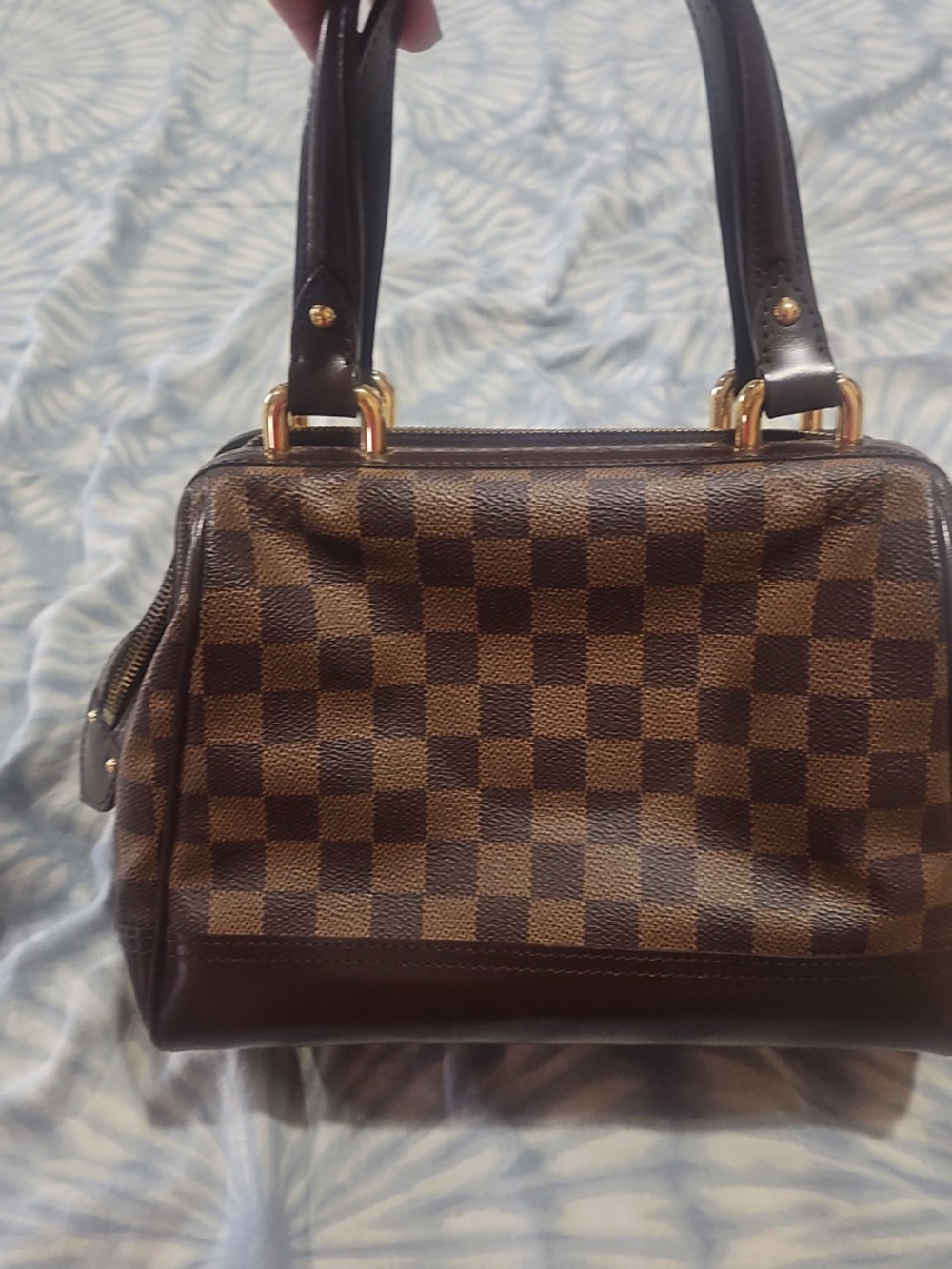 Louis Vuitton Knightsbridge Damier Ebene Handbag, Coated Canvas - Picture 3 of 4
